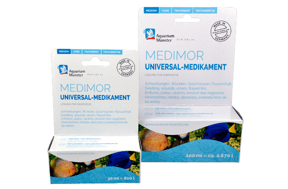 Aquarium Munster Medimor fish treatment