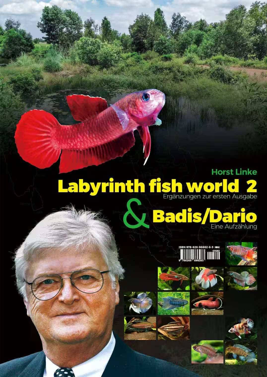 Labyrinth Fish World 2 & Badis/Dario by Horst Linke, front cover