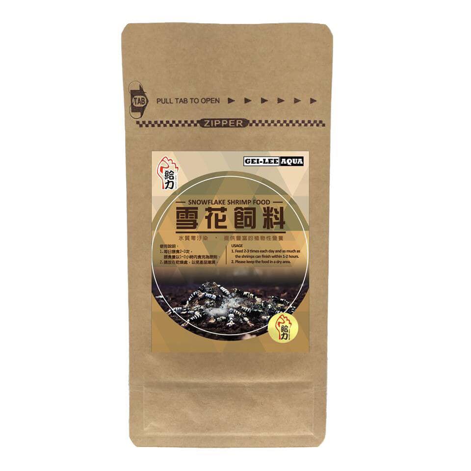 GEILEE Snowflake shrimp food